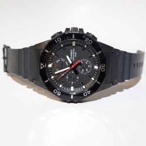 Casio Large Face Diver Style Watch, Black Model: MRW400H-1A / 5392